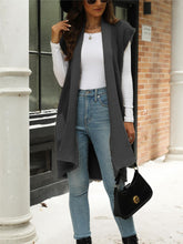 Load image into Gallery viewer, Pocketed Open Front Cap Sleeve Cardigan