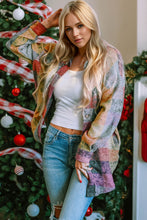 Load image into Gallery viewer, Double Take Full Size Button Up Plaid Shacket with Pockets