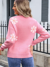 Load image into Gallery viewer, Round Neck Long Sleeve Sweater