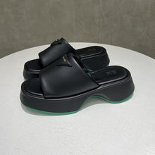 Load image into Gallery viewer, PU Leather Platform Sandals