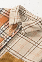Load image into Gallery viewer, Plaid Button Up Long Sleeve Shacket