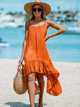 Load image into Gallery viewer, Ruffled Scoop Neck Sleeveless Dress