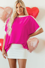 Load image into Gallery viewer, Boat Neck Half Sleeve Blouse