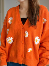 Load image into Gallery viewer, Daisy Button Up V-Neck Cardigan