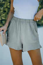 Load image into Gallery viewer, Elastic Waist Shorts with Pockets