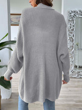 Load image into Gallery viewer, Open Front Long Sleeve Cardigan
