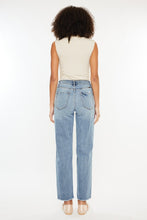 Load image into Gallery viewer, Kancan Ultra High Rise Distressed Straight Jeans
