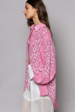 Load image into Gallery viewer, POL Button Down Long Sleeve Paisley Print Shirt