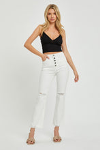 Load image into Gallery viewer, RISEN  Full Size High Rise Button Fly Straight Ankle Jeans