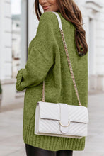 Load image into Gallery viewer, V-Neck Dropped Shoulder Sweater