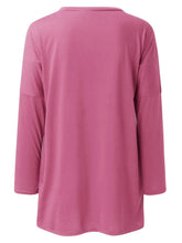 Load image into Gallery viewer, Full Size Round Neck Long Sleeve T-Shirt