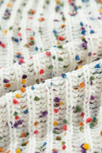 Load image into Gallery viewer, Twisted Confetti Boat Neck Sweater