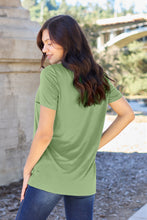 Load image into Gallery viewer, Basic Bae Bamboo Full Size  V-Neck Short Sleeve T-Shirt