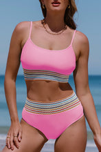 Load image into Gallery viewer, Scoop Neck Spaghetti Strap Bikini Set