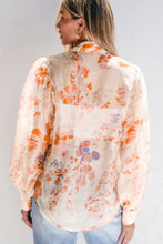 Load image into Gallery viewer, Printed Collared Neck Long Sleeve Shirt