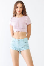 Load image into Gallery viewer, Tasha Apparel Distressed Ripped Denim Shorts