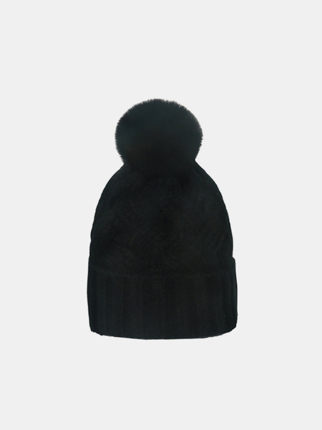 Load image into Gallery viewer, Roll Rim Cable-Knit Hat