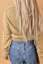 Load image into Gallery viewer, Cable-Knit Button Down V-Neck Cardigan