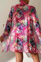 Load image into Gallery viewer, Printed Halter Neck Three-Piece Swim Set