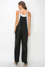 Load image into Gallery viewer, HYFVE Half Button Sleeveless Straight Jumpsuit