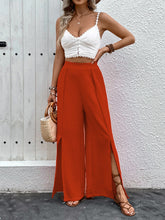 Load image into Gallery viewer, Slit Wide Leg Pants