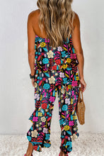 Load image into Gallery viewer, Printed Tube Wide Leg Jumpsuit