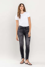 Load image into Gallery viewer, Lovervet Raw Hem Cropped Skinny Jeans