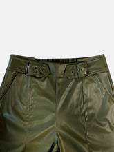 Load image into Gallery viewer, Half Elastic Waist Wide Leg Pants