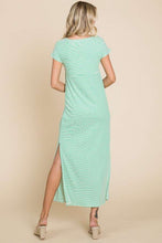 Load image into Gallery viewer, Culture Code Full Size Striped Twisted Detail Dress