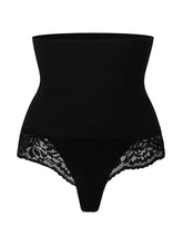 Load image into Gallery viewer, Lace Detail High Waist Shaping Panty