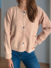 Load image into Gallery viewer, Button Down Long Sleeve Cardigan with Pockets