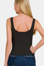 Load image into Gallery viewer, Zenana Double Layer Round Neck Tank