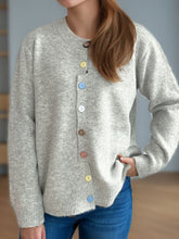 Load image into Gallery viewer, Button Down Long Sleeve Cardigan