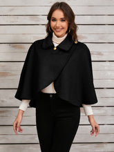 Load image into Gallery viewer, Collared Neck Cropped Cape