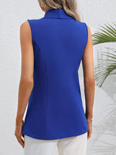 Load image into Gallery viewer, One Button Collared Neck Vest
