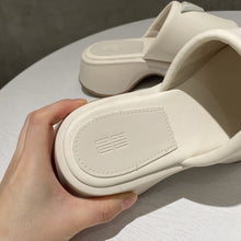 Load image into Gallery viewer, PU Leather Platform Sandals