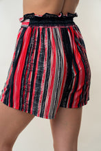 Load image into Gallery viewer, White Birch Full Size High Waisted Striped Shorts