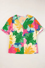 Load image into Gallery viewer, Printed Button Up Half Sleeve Shirt