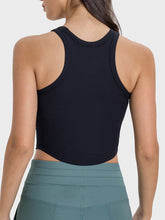 Load image into Gallery viewer, Round Neck Racerback Active Tank