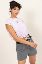 Load image into Gallery viewer, HYFVE Drawstring Hem Crop Top