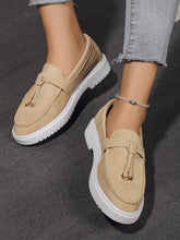 Load image into Gallery viewer, Round Toe Flat Slip-Ons