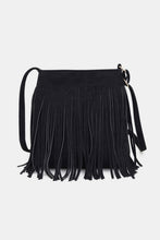 Load image into Gallery viewer, Suede Fringe Shoulder Bag