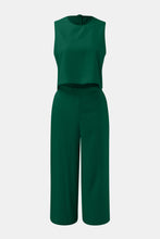 Load image into Gallery viewer, Round Neck Top and Wide Leg Pants Set