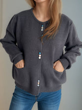 Load image into Gallery viewer, Button Down Long Sleeve Cardigan with Pockets