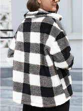 Load image into Gallery viewer, Button Up Drop Shoulder Fuzzy Jacket