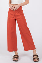 Load image into Gallery viewer, SAGE + FIG Wide Leg Cropped Pants