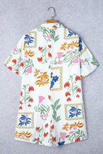 Load image into Gallery viewer, Pocketed Printed Half Sleeve Romper