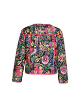 Load image into Gallery viewer, Tied Printeded Long Sleeve Jacket
