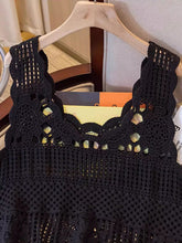 Load image into Gallery viewer, Openwork Scoop Neck Tank