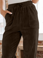 Load image into Gallery viewer, Drawstring Pants with Pockets